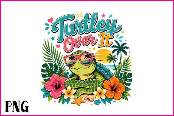 Download Turtley over It PNG Beach Turtle Art - Turtle Collection