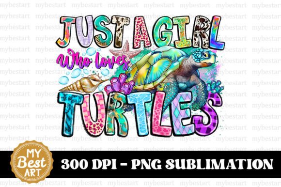 Download Just a Girl Who Loves Turtles PNG - Turtle Collection