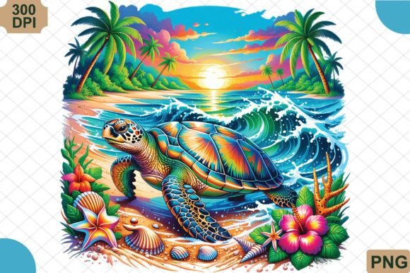 Download Sea Turtle Summer Beach PNG - Turtle Collection