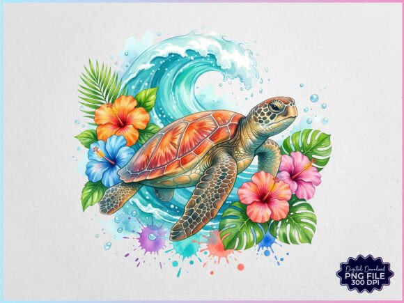 Download Sea Turtle Tropical Summer Beach PNG - Turtle Collection