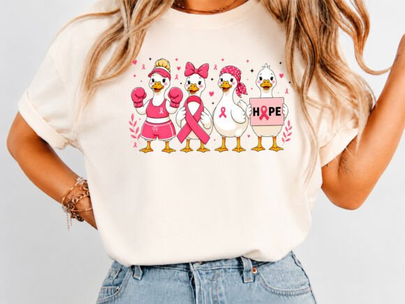 Download Hope Goose Breast Cancer Squad - Premium Resources