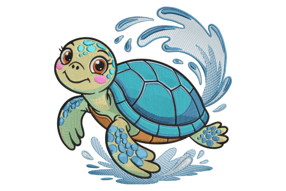 Download Smiling Ocean Turtle - Turtle Collection
