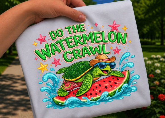Download Do the Watermelon Crawl Summer Turtle - Turtle Collection