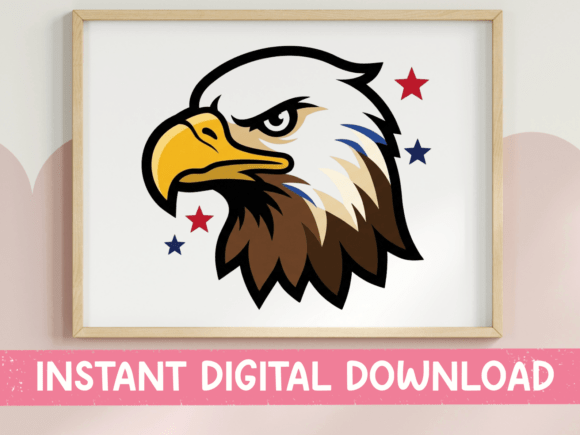 Download Bold Bald Eagle Patriotic Design - Bald eagle patriotic Collection