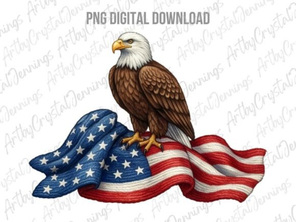 Download Bald Eagle Patriotic Flag PNG - Bald eagle patriotic Collection
