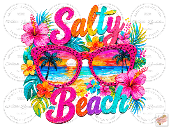 Download Floral Salty Beach Png Floral Summer Png - Summer png Collection