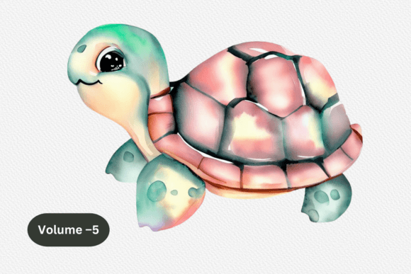 Download Watercolor Sea Turtle Sublimation - Turtle Collection