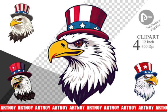 Download Bald Eagle Patriotic Clipart - Bald eagle patriotic Collection