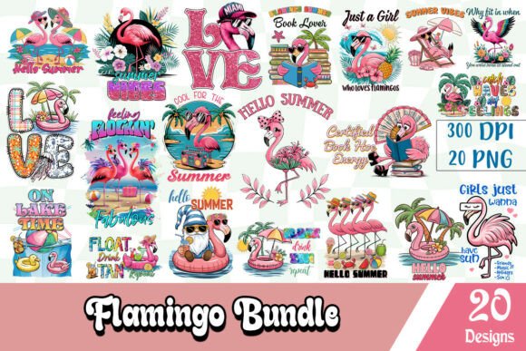 Download Flamingo Sublimation Bundle - Flamingo sublimation Collection